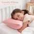 Toddler Pillow with Soft Cotton and Muslin Cotton Pillowcase by Comfy Cubs