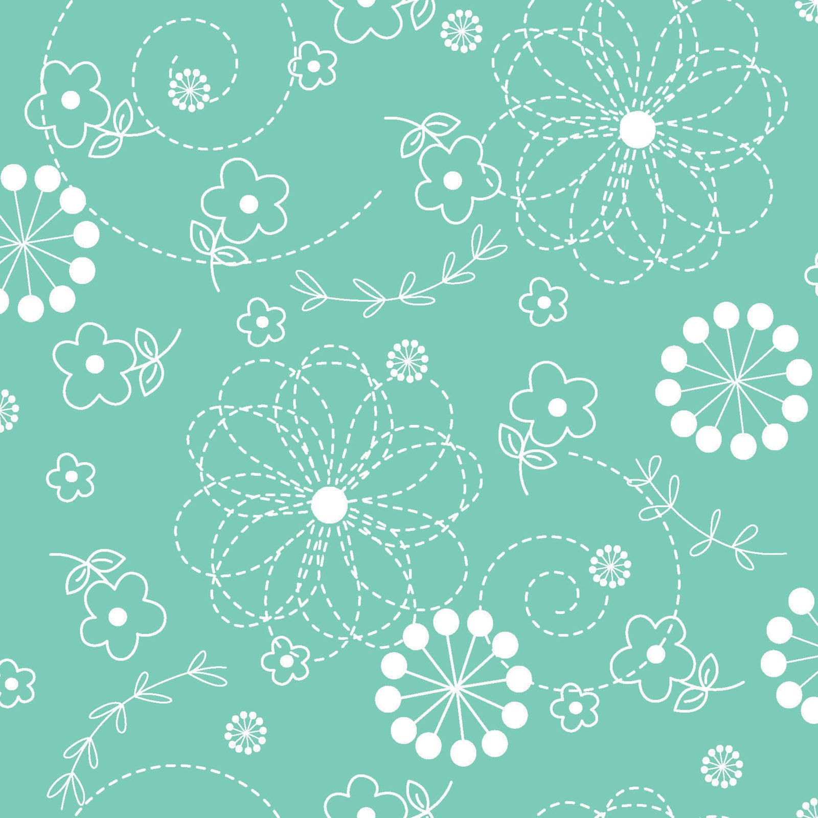 Kimberbell Basics - Doodles Teal